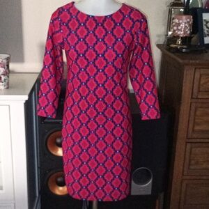 All For Color Patterned Dress size Xs